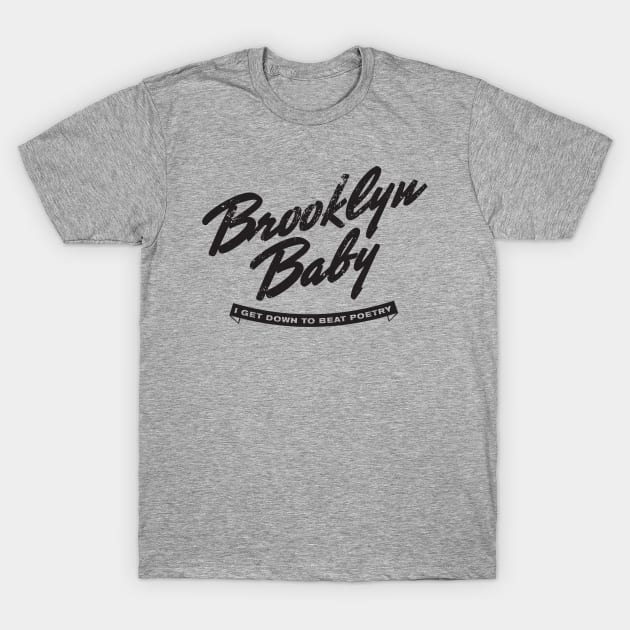 Brooklyn Baby Black T-Shirt by LondonLee